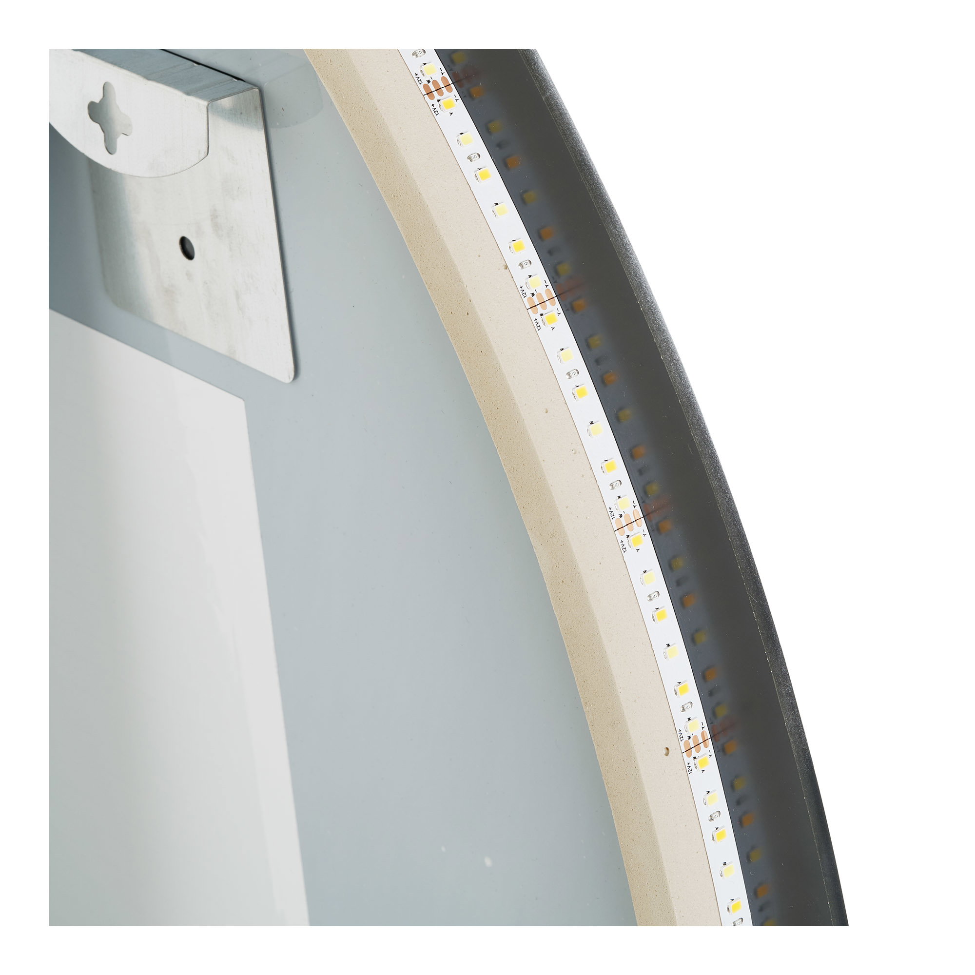 Kiama Spejl med LED, antidug og 3 lysniveauer, ø80 cm - Billede 3