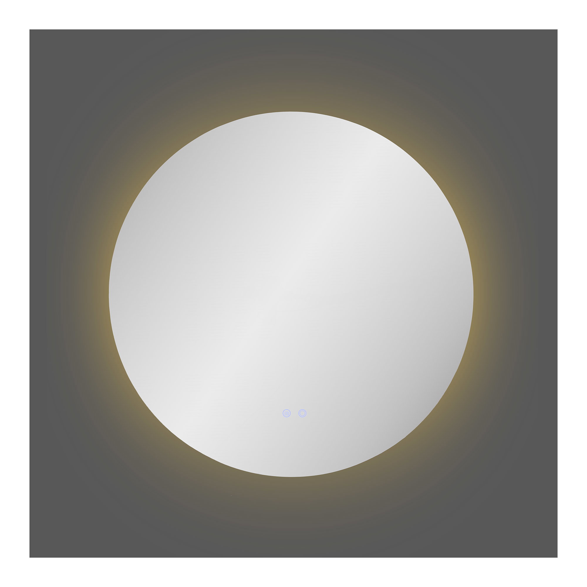 Kiama Spejl med LED, antidug og 3 lysniveauer, ø80 cm - Billede 6