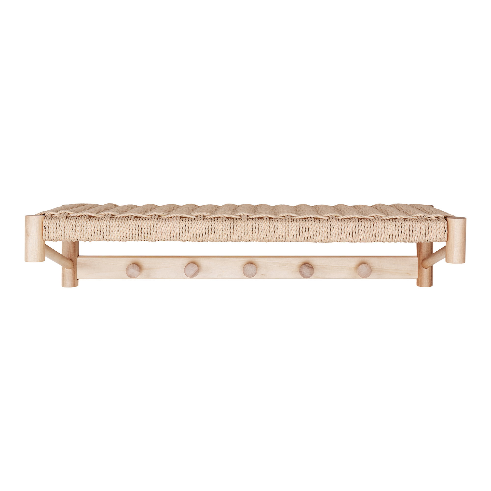 Abano Hattehylde, poppeltræ/naturflet, natur, 78x31 cm - Billede 2