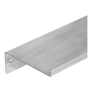 Nagoya Væghylde, børstet rustfrit stål, 15x40x8 cm - Billede 5