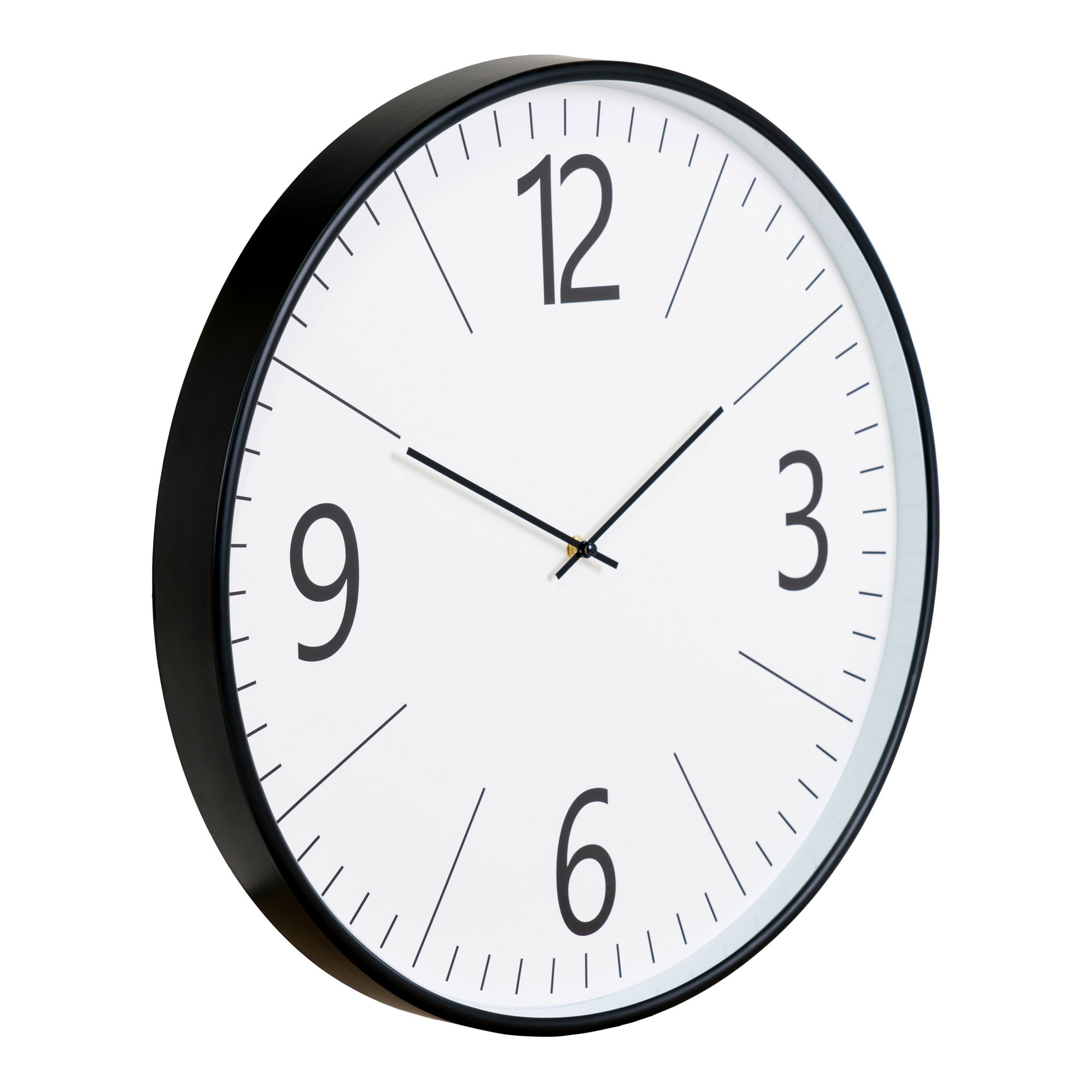 Biel Vægur, sort og hvid, lydløs, ø51 cm - Billede 2