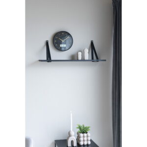 Amiens Vægur med digital display, sort, lydløs, ø25 cm - Billede 3