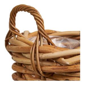 Burton Kurve, kubu rattan, natur, sæt af 3 - Billede 3