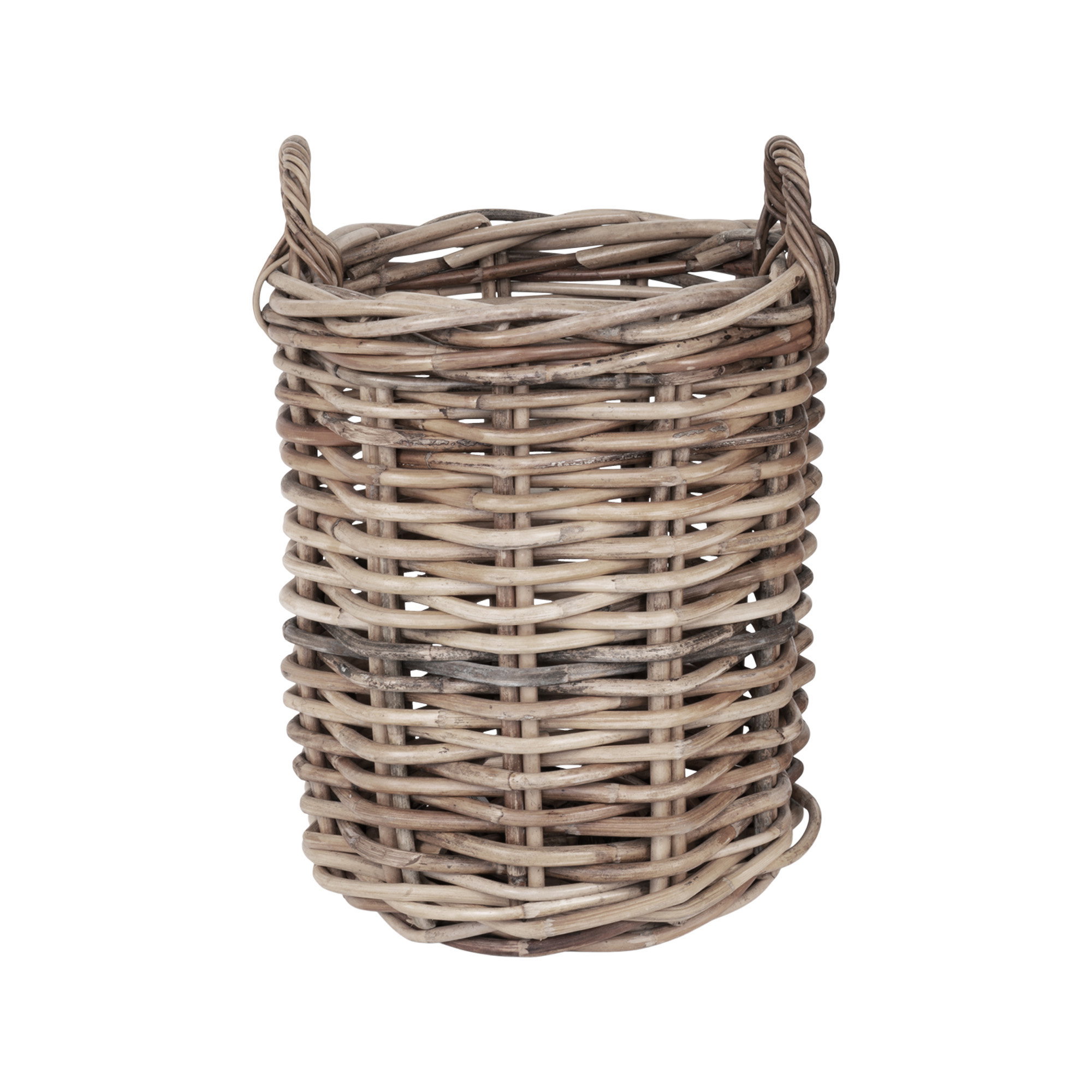 Burton Kurve, kubu rattan, natur, sæt af 2 - Billede 3