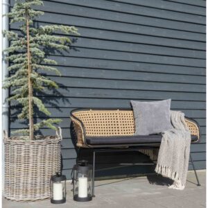 Caor Kurve, kubu rattan, natur, sæt af 4 - Billede 6