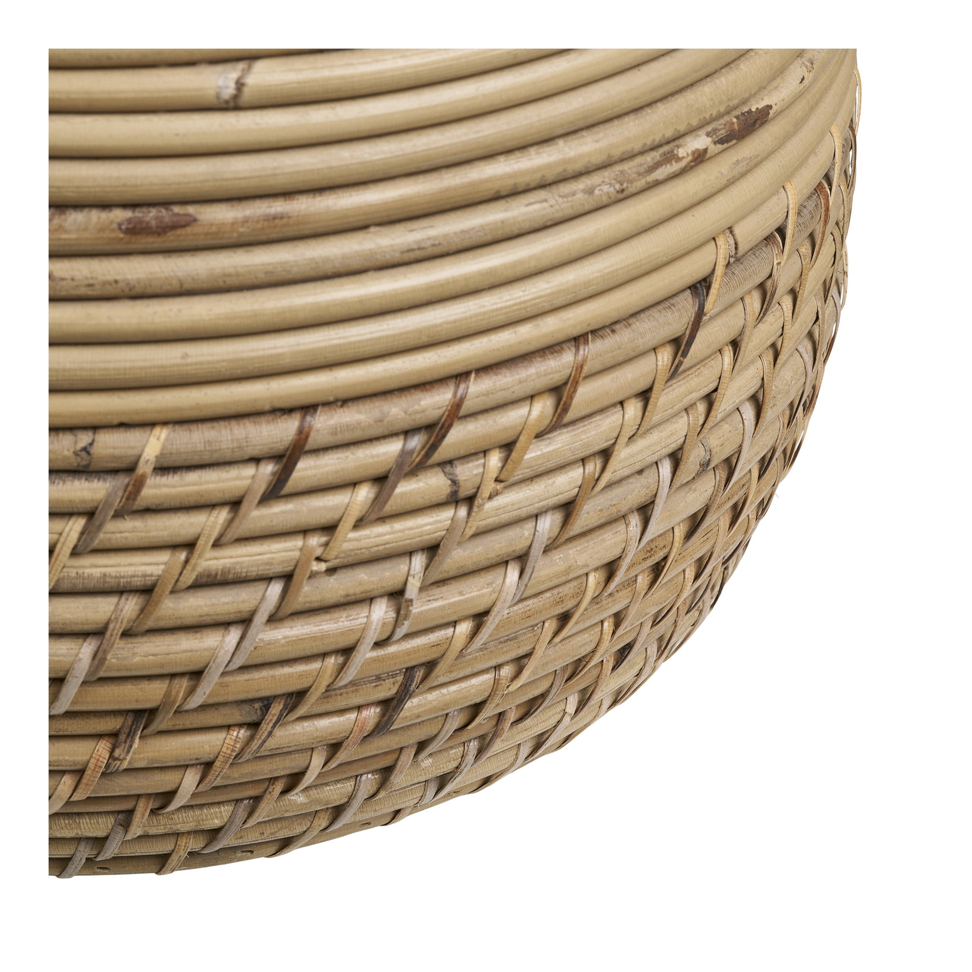Moro Kurve, kubu rattan, natur, sæt af 2 - Billede 2