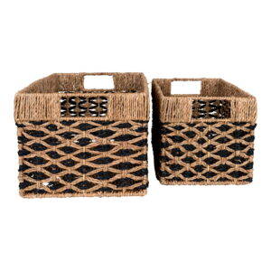 Alternative view of Salar Kurve, søgræs, sort/natur, sæt af 2