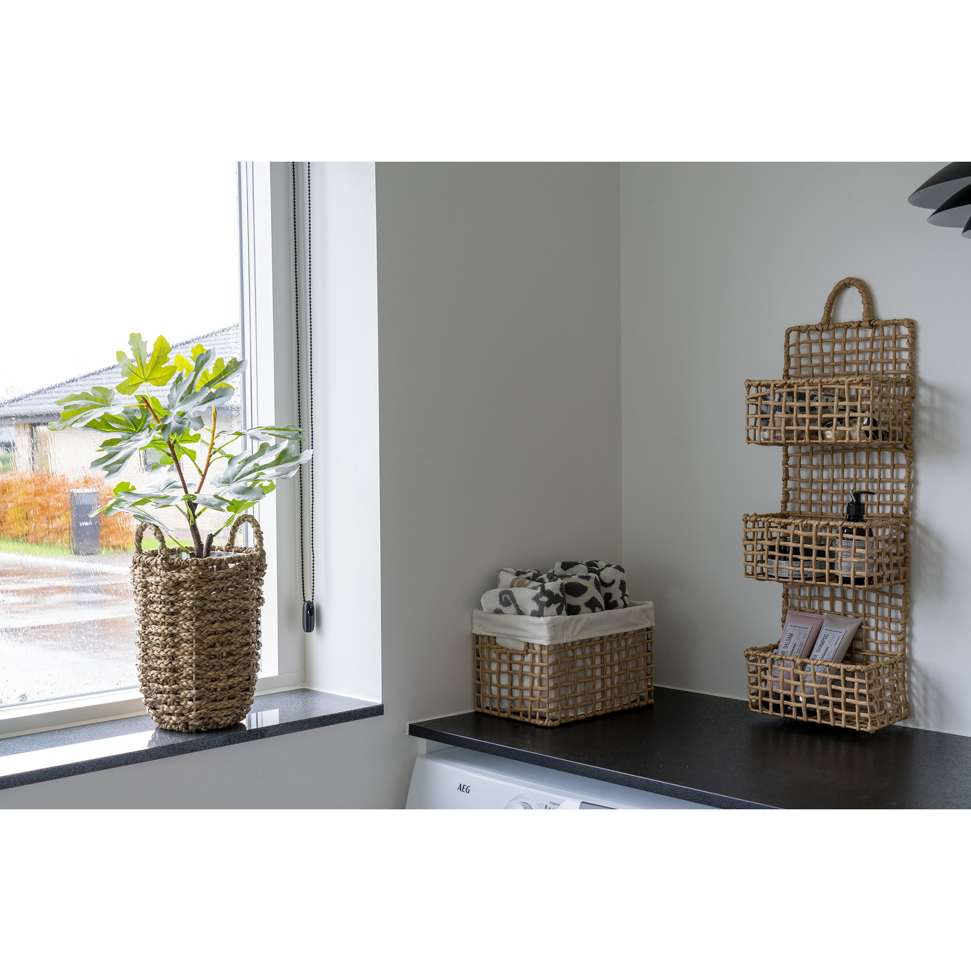 Bustelo Kurve, papir, natur, sæt af 2 - Billede 4