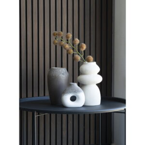 Vase, keramik, beige, ø14,5x26,5 cm - Billede 5
