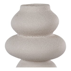 Vase, keramik, beige, ø14,5x26,5 cm - Billede 4