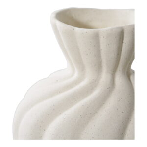 Vase, keramik, hvid, sæt af 2 - Billede 4