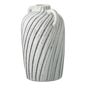 Vase, keramik, blå, 15,5x14x22 cm - Billede 2