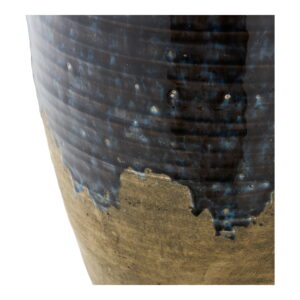 Alternative view of Vase, keramik, mørkeblå, ø27x44,5 cm
