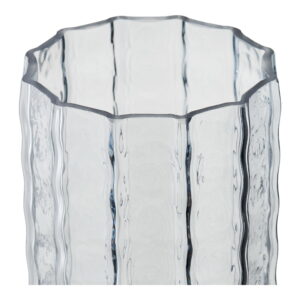 Alternative view of Vase, mundblæst glas, smoke grå, ø10x20 cm