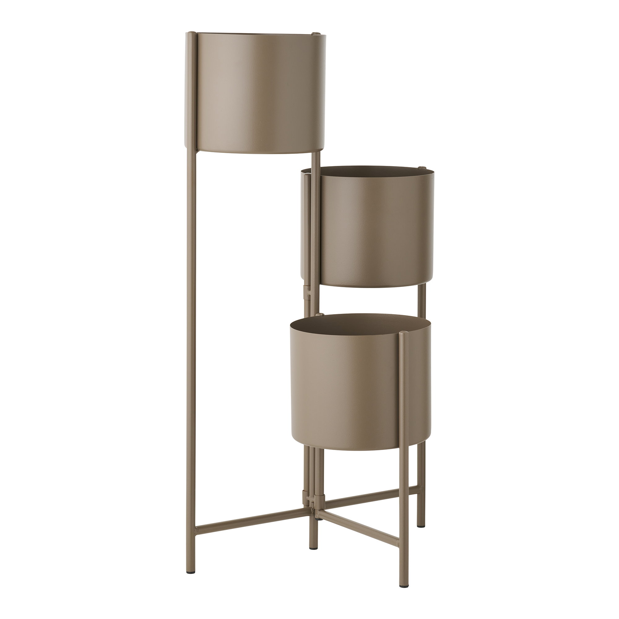 Urtepotte, stål, brun, 22,5x23x75,5 - Billede 2