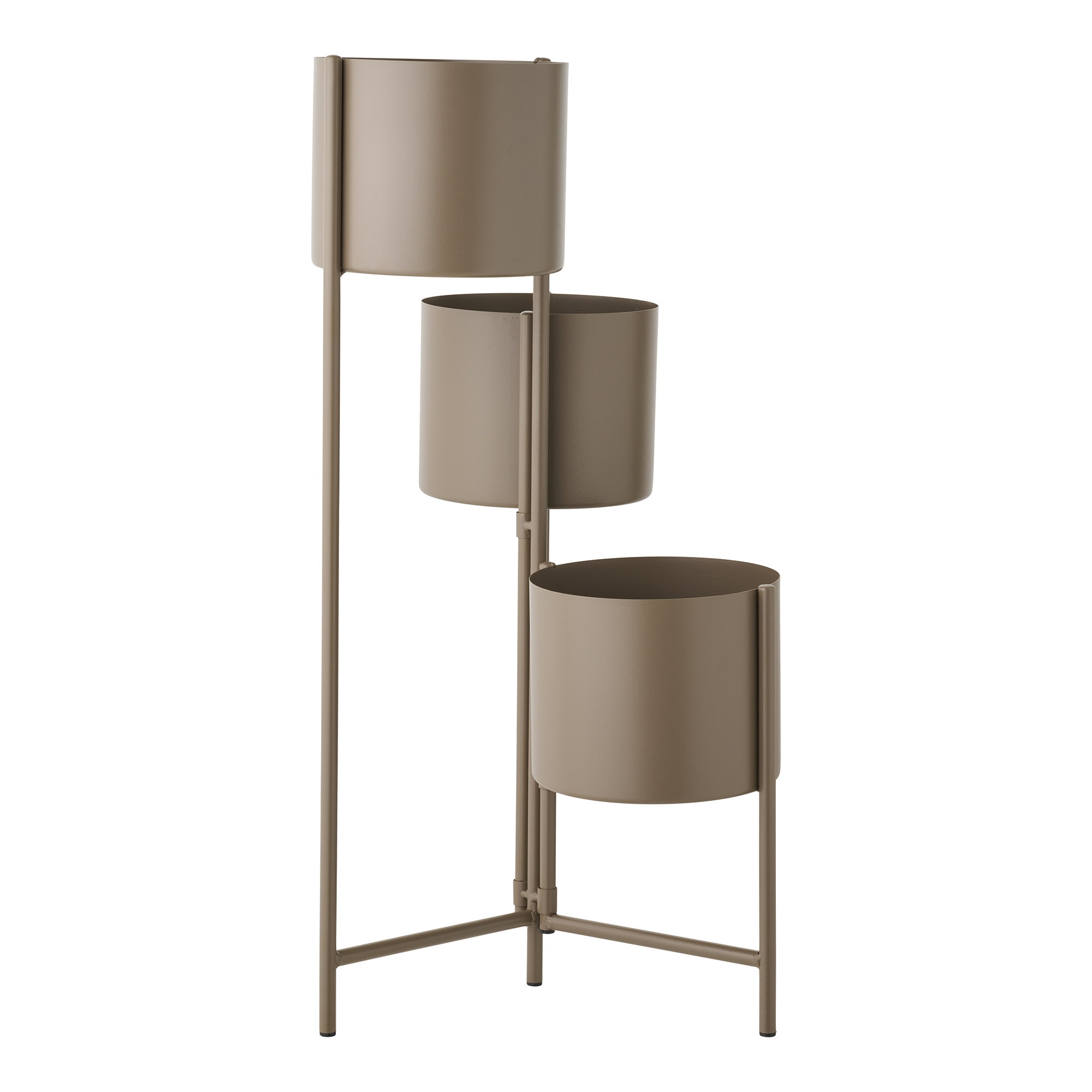 Urtepotte, stål, brun, 22,5x23x75,5 - Billede 3