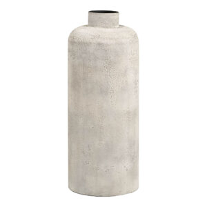 Hou Dekorationskrukke, metal, antik beige, ø24x60,5 cm