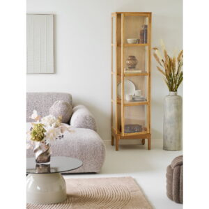 Hou Dekorationskrukke, metal, antik beige, ø24x78,5 cm - Billede 8