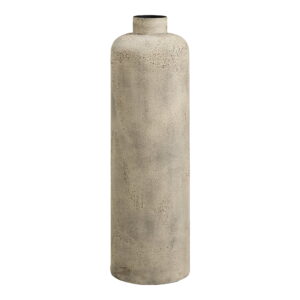 Hou Dekorationskrukke, metal, antik beige, ø24x78,5 cm - Billede 4