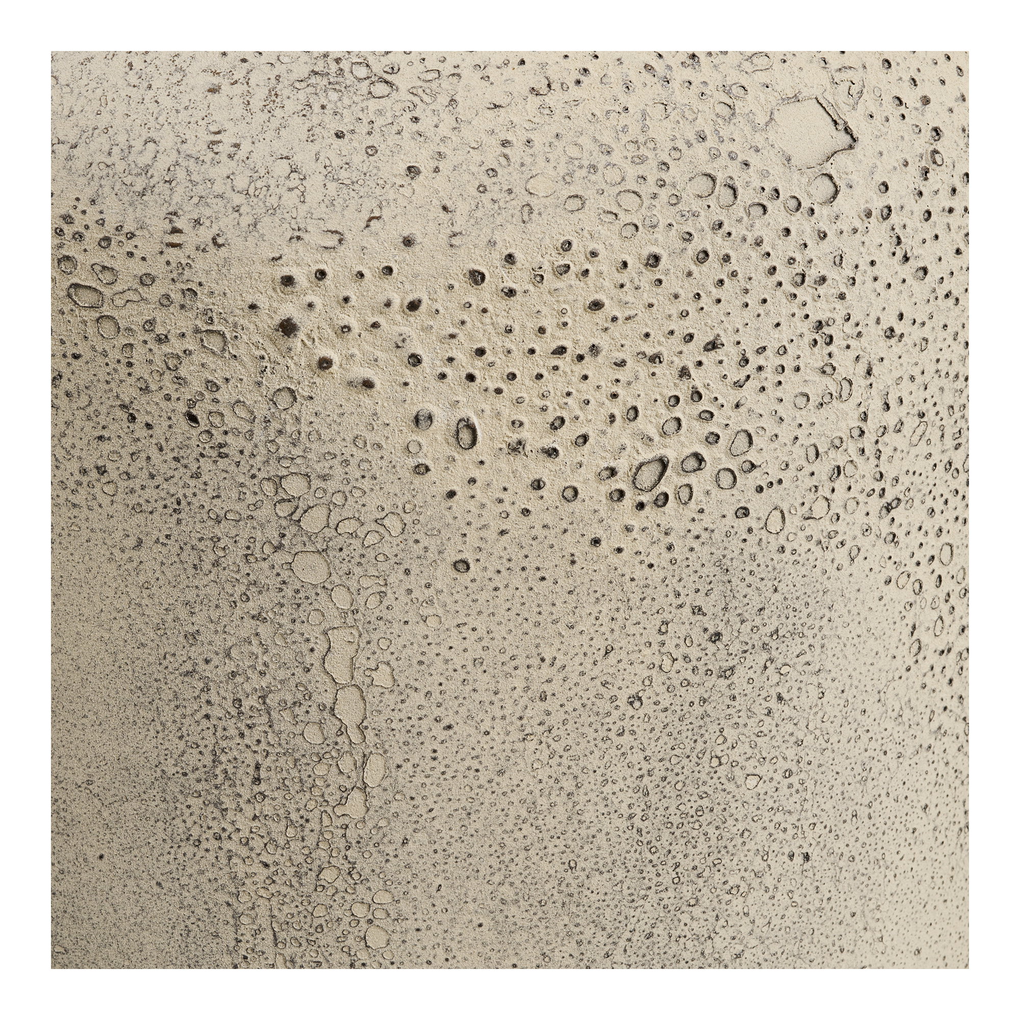Hou Dekorationskrukke, metal, antik beige, ø24x78,5 cm - Billede 6