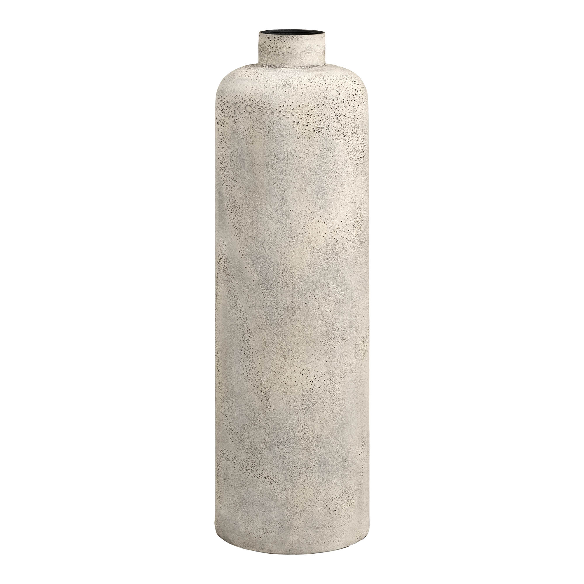 Hou Dekorationskrukke, metal, antik beige, ø24x78,5 cm