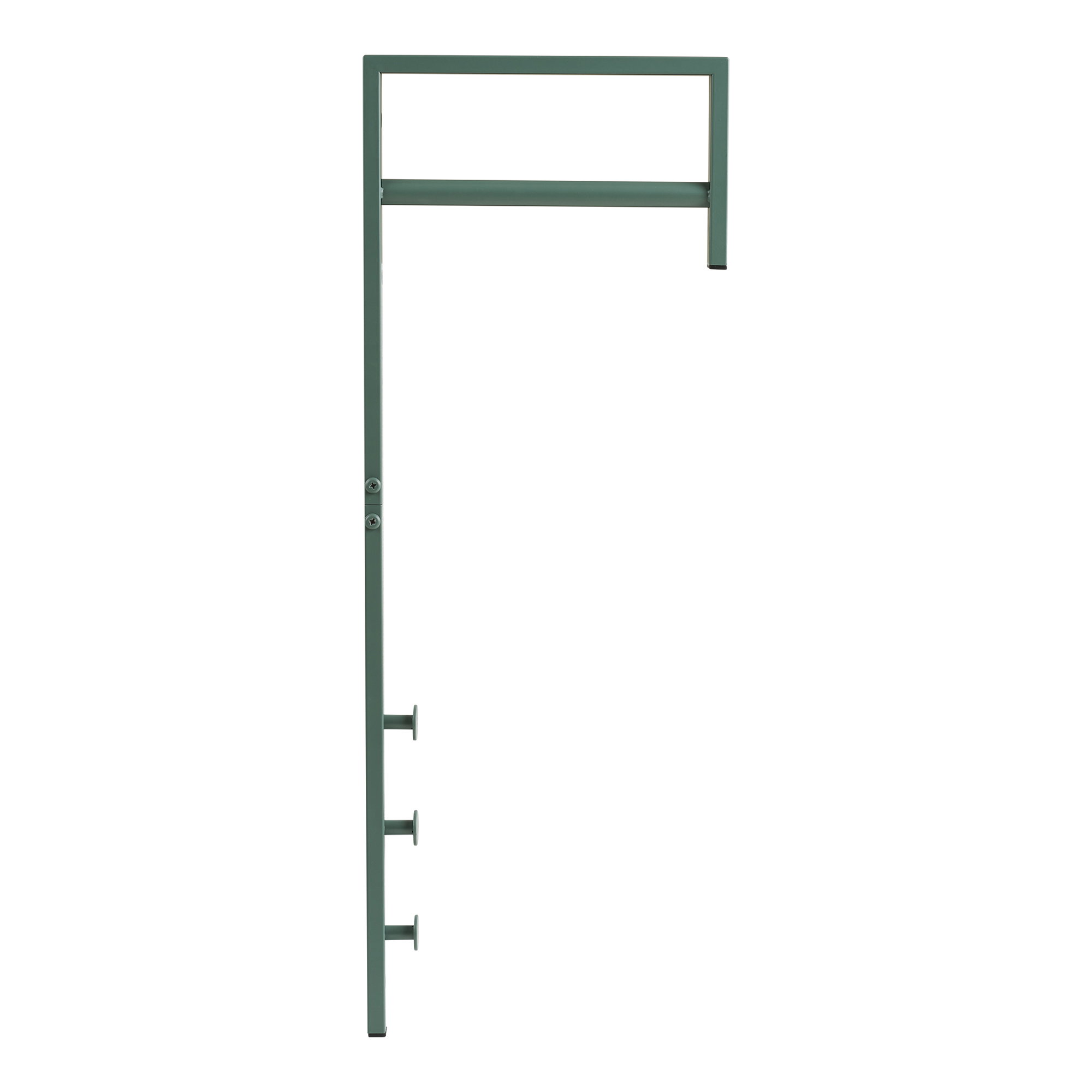 Trento Tøjstativ, metal, grøn, 3x30x82 cm - Billede 2