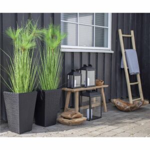 Dekorationsstige, teak, natur, 50x150 cm - Billede 6