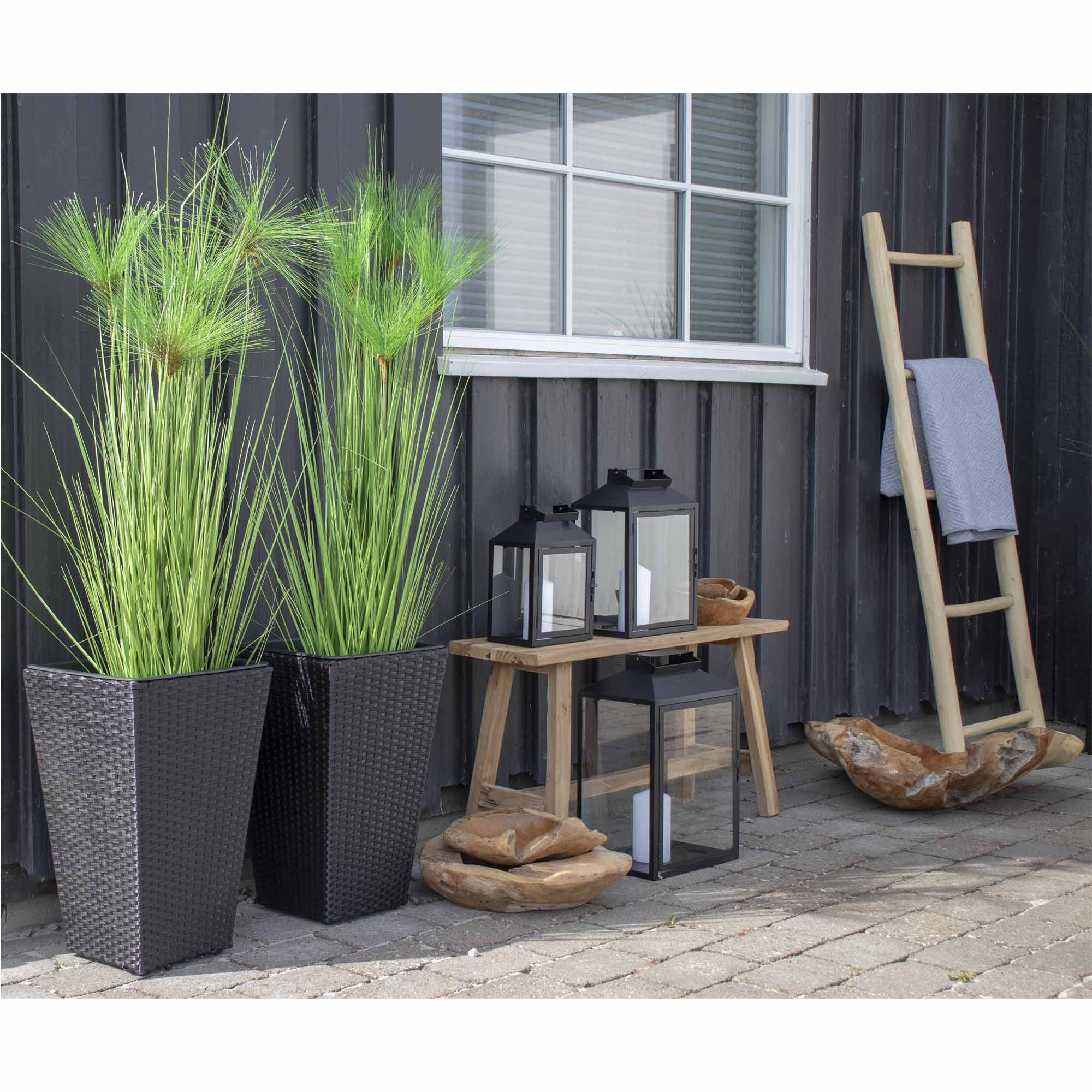 Dekorationsstige, teak, natur, 50x150 cm - Billede 6