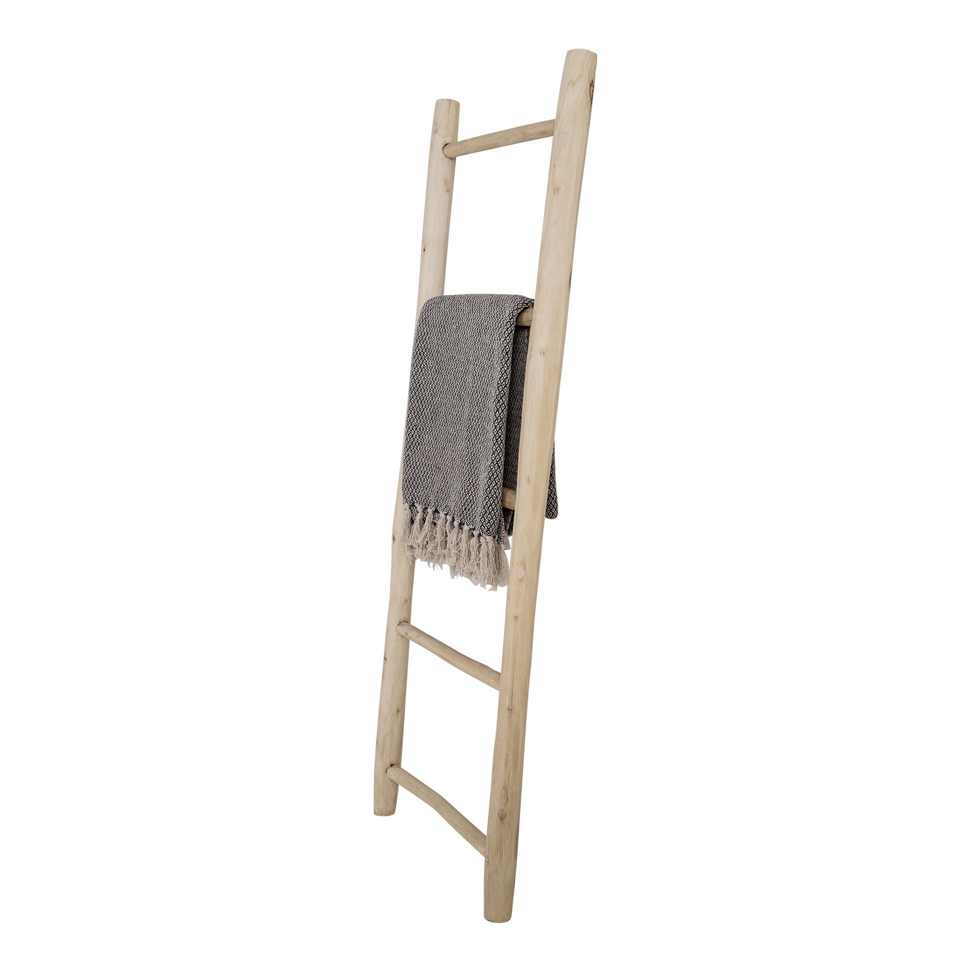 Dekorationsstige, teak, natur, 50x150 cm - Billede 3