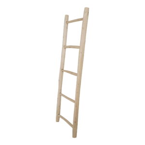Dekorationsstige, teak, natur, 50x150 cm - Billede 4