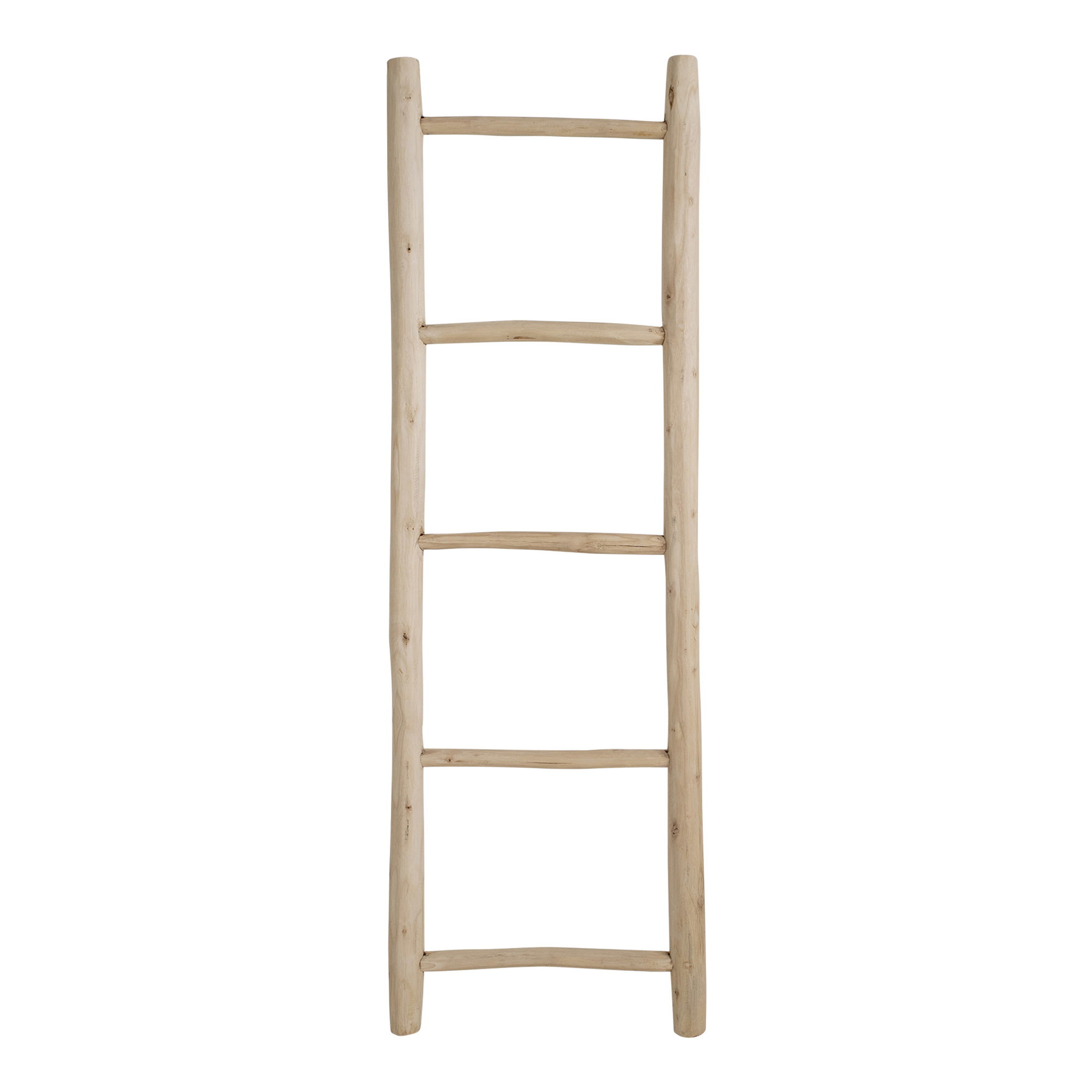 Dekorationsstige, teak, natur, 50x150 cm