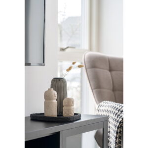 Bakke, cement, sort, 26,5x26x2 cm - Billede 4