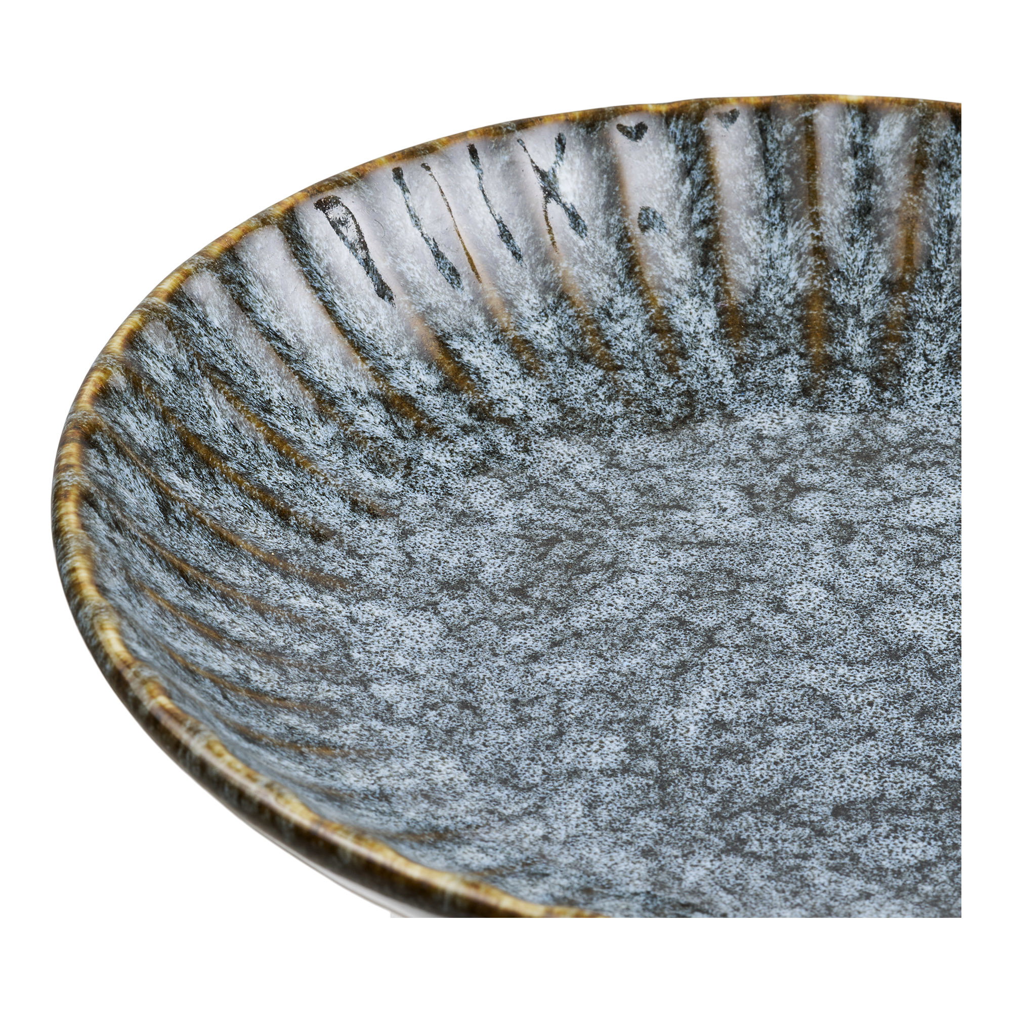 Fad, keramik, key largo blå, ø20,5x7 cm - Billede 4