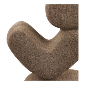 Dekoration, keramik, brun, 16x8x36 cm - Billede 3
