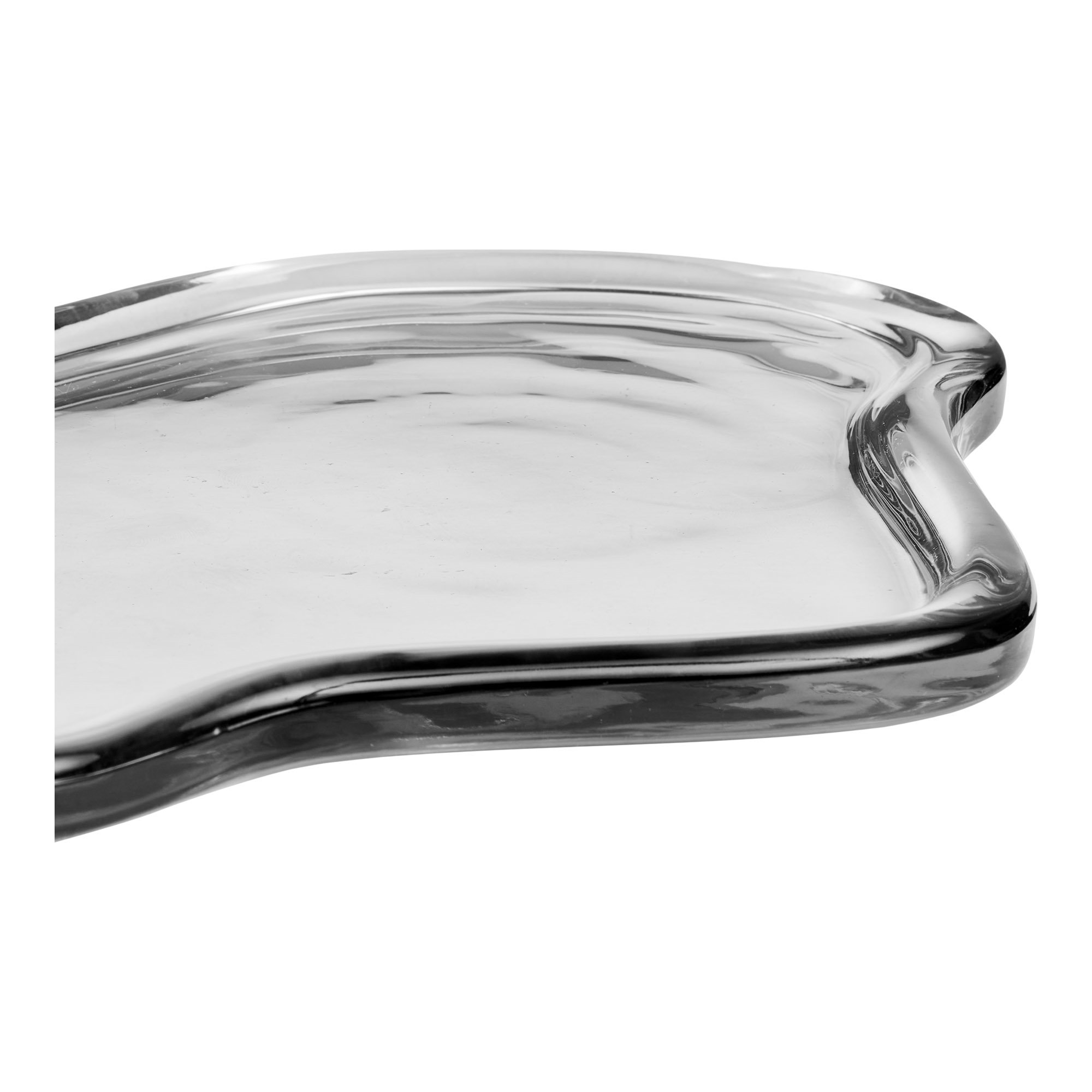 Fad, glas, smoked grå, 30x21x1,5 cm - Billede 3