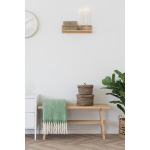 Lysestage, glas/metal, klar/grøn, sæt af 2 - Billede 5