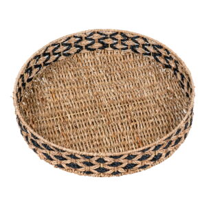 Alternative view of Nerja Bakke, søgræs, sort/natur, ø38 cm