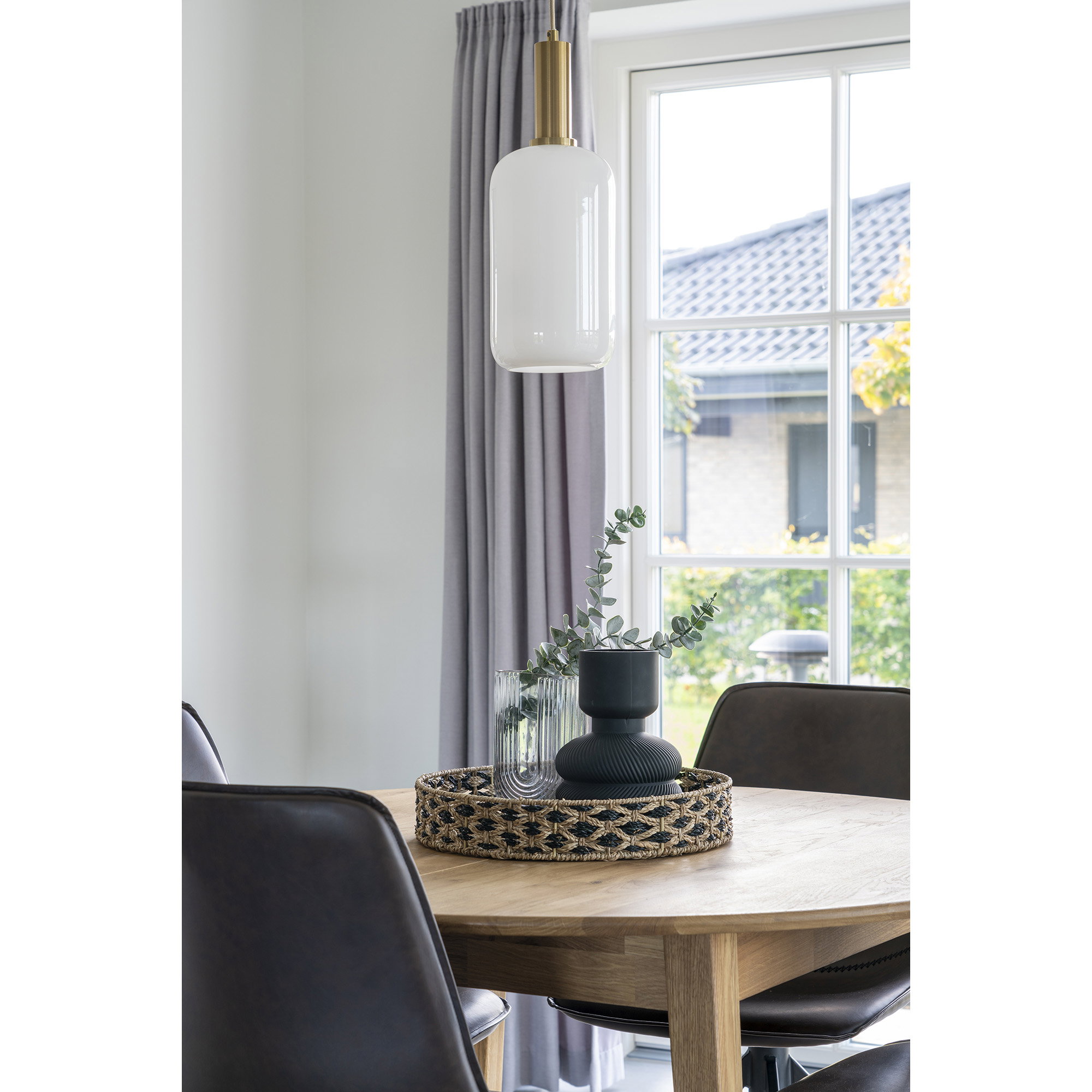 Nerja Bakke, søgræs, sort/natur, ø38 cm - Billede 6