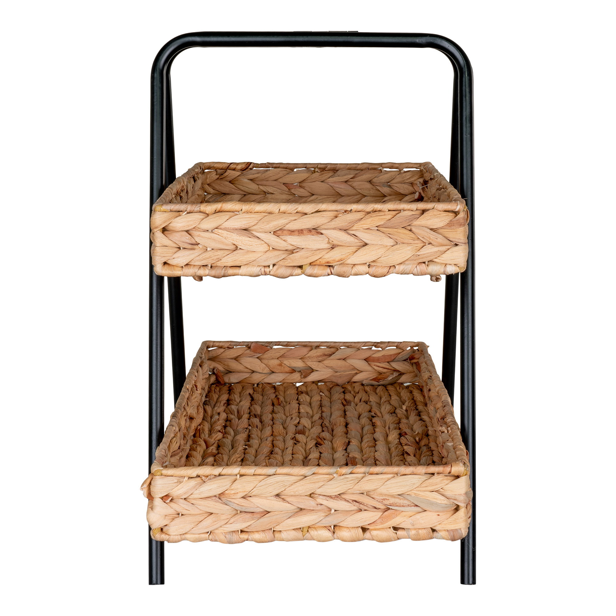 Alfaro Bakke, vandhyacint/metal, sort/natur, 42x23x43,5 cm - Billede 3