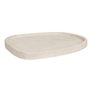 Alternative view of Bakke, cement, beige, 35x30x2,5 cm