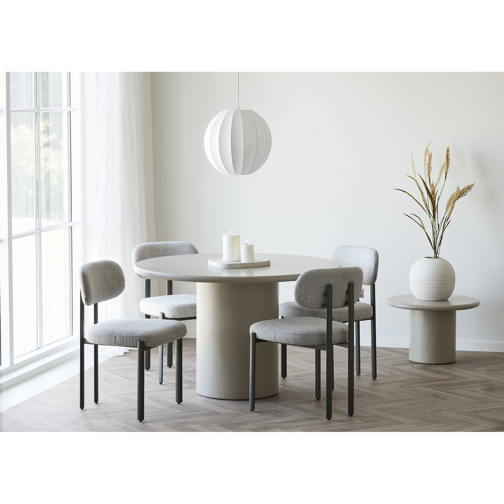 Bakke, cement, beige, 35x30x2,5 cm - Billede 6