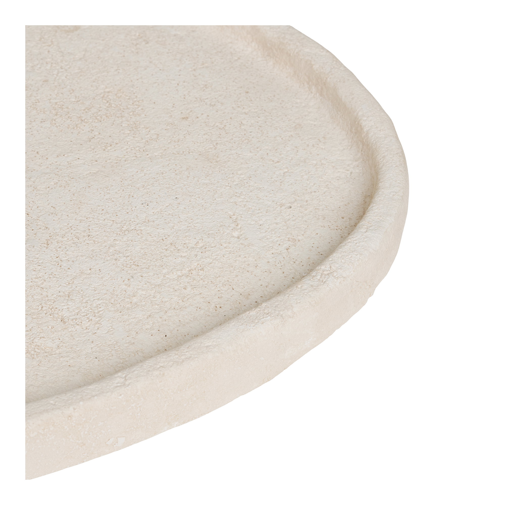 Bakke, cement, beige, 35x30x2,5 cm - Billede 3