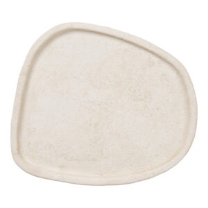 Bakke, cement, beige, 35x30x2,5 cm