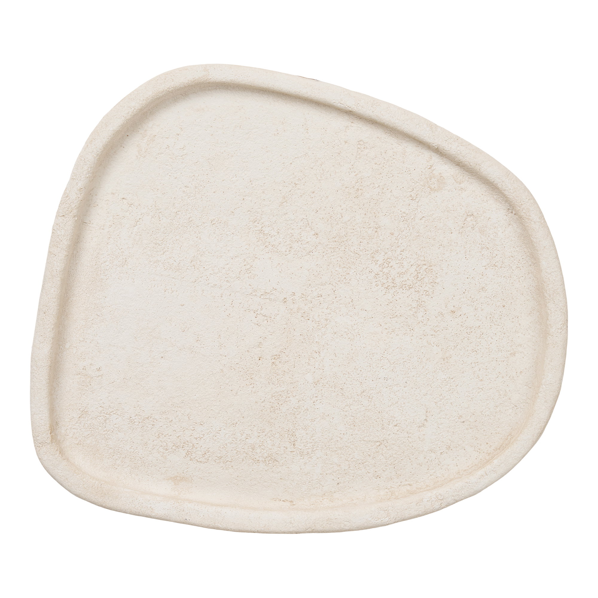 Bakke, cement, beige, 35x30x2,5 cm