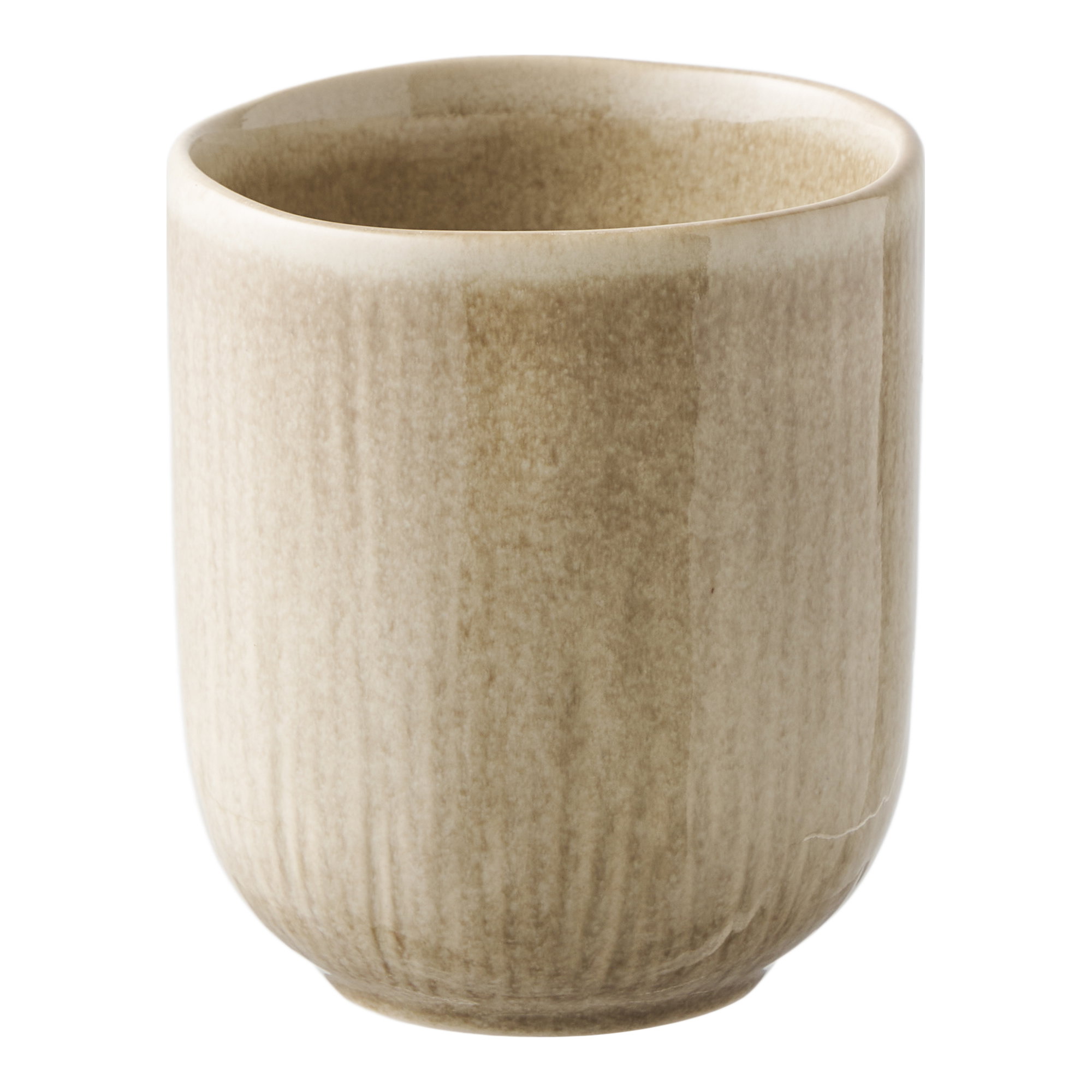Viola Krus, keramik, beige, ø8x9,5 cm, sæt af 4