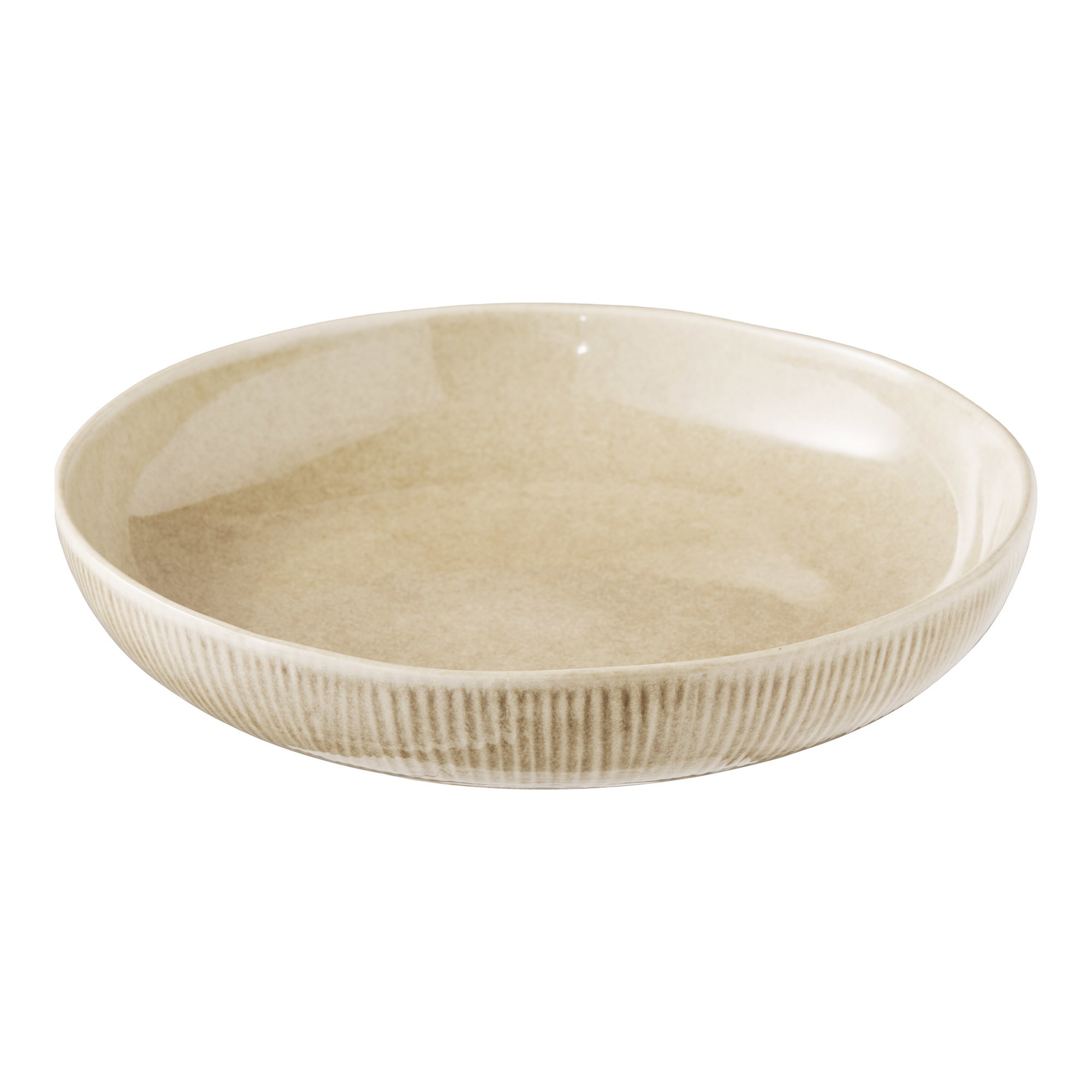 Viola Serveringsskål, keramik, beige, ø27x5,8 cm - Billede 2