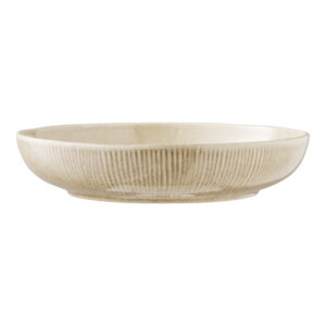 Viola Serveringsskål, keramik, beige, ø27x5,8 cm