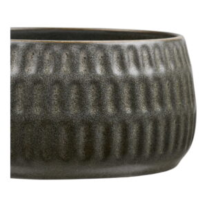 Alternative view of Amalia Skål, keramik, grågrøn, ø14x7,5 cm, sæt af 2