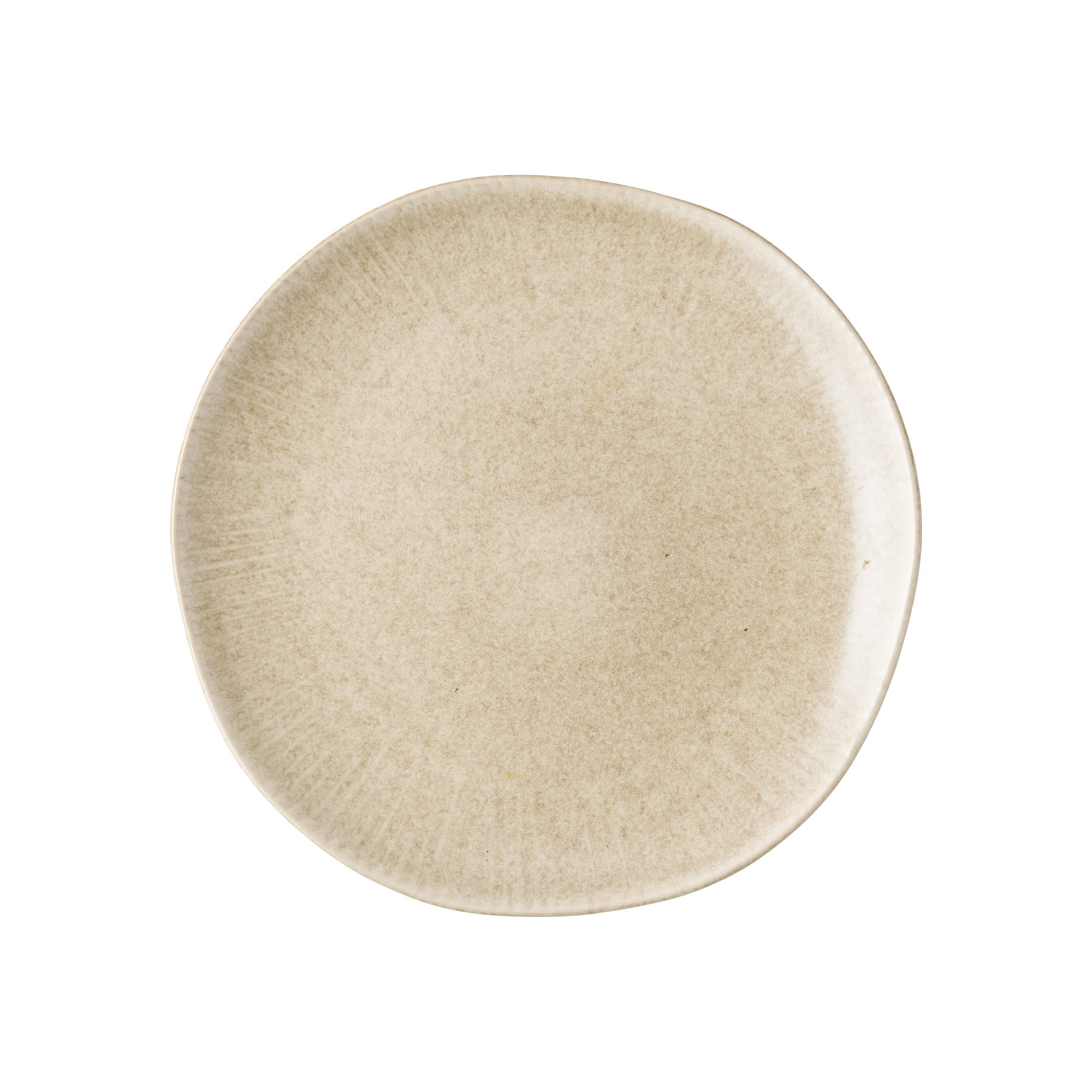 Viola Frokosttallerken, keramik, beige, ø21 cm, sæt af 4 - Billede 2