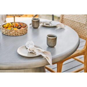 Viola Frokosttallerken, keramik, beige, ø21 cm, sæt af 4 - Billede 9